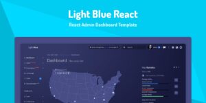 Light Blue React Node.js