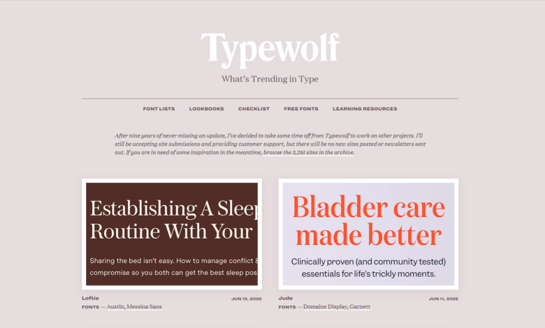 Top 12 Best Typewolf Alternatives In 2023