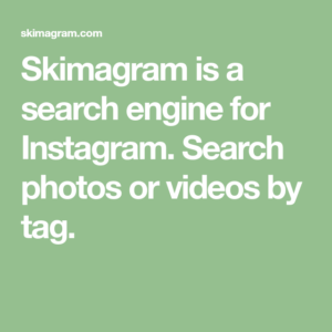 Skimagram