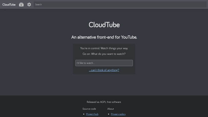 cloudtube alternatives