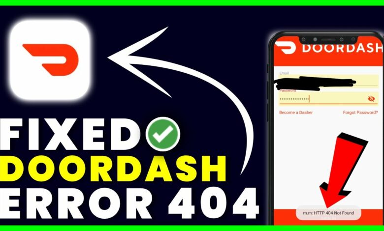 DoorDash Error Code