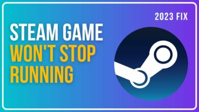 fixes for steam game won’t stop running or close on windows