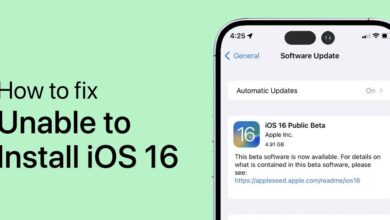 Ways to Fix Cannot Install iOS 16