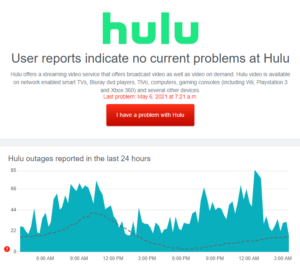  Check Hulu’s Servers