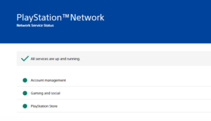 Check PSN Servers