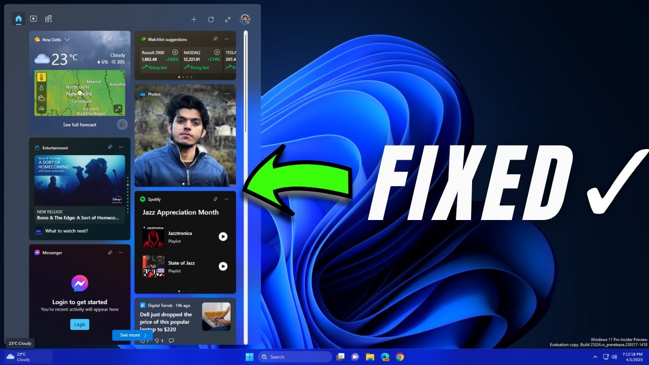 How To Fix Windows 11 Widgets Not Working