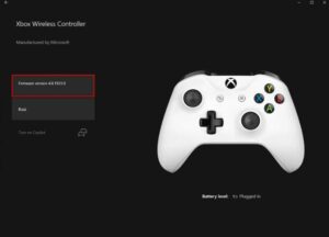 Update Xbox Wireless Controller Firmware on Windows