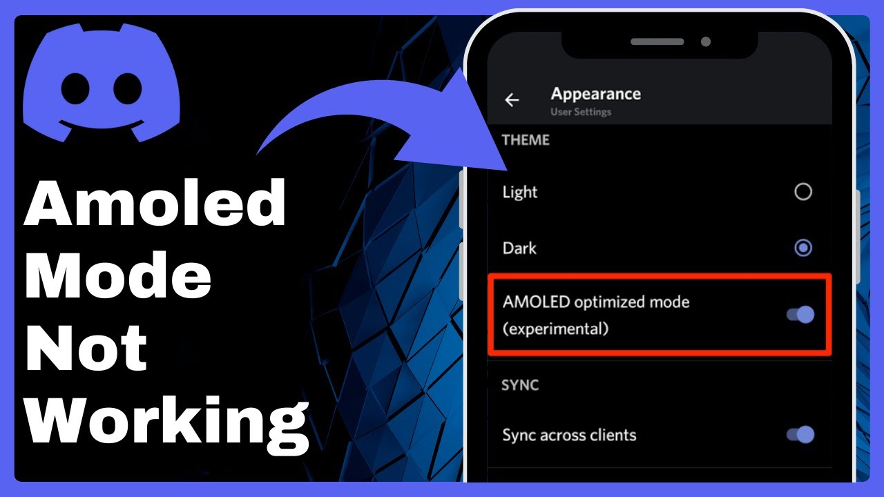 How To Fix Discord Amoled Mode Not Working Issue