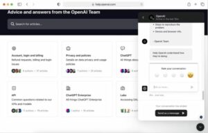 Contact OpenAI support 
