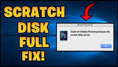 How To Fix Photoshop Scratch Disk Full Errors